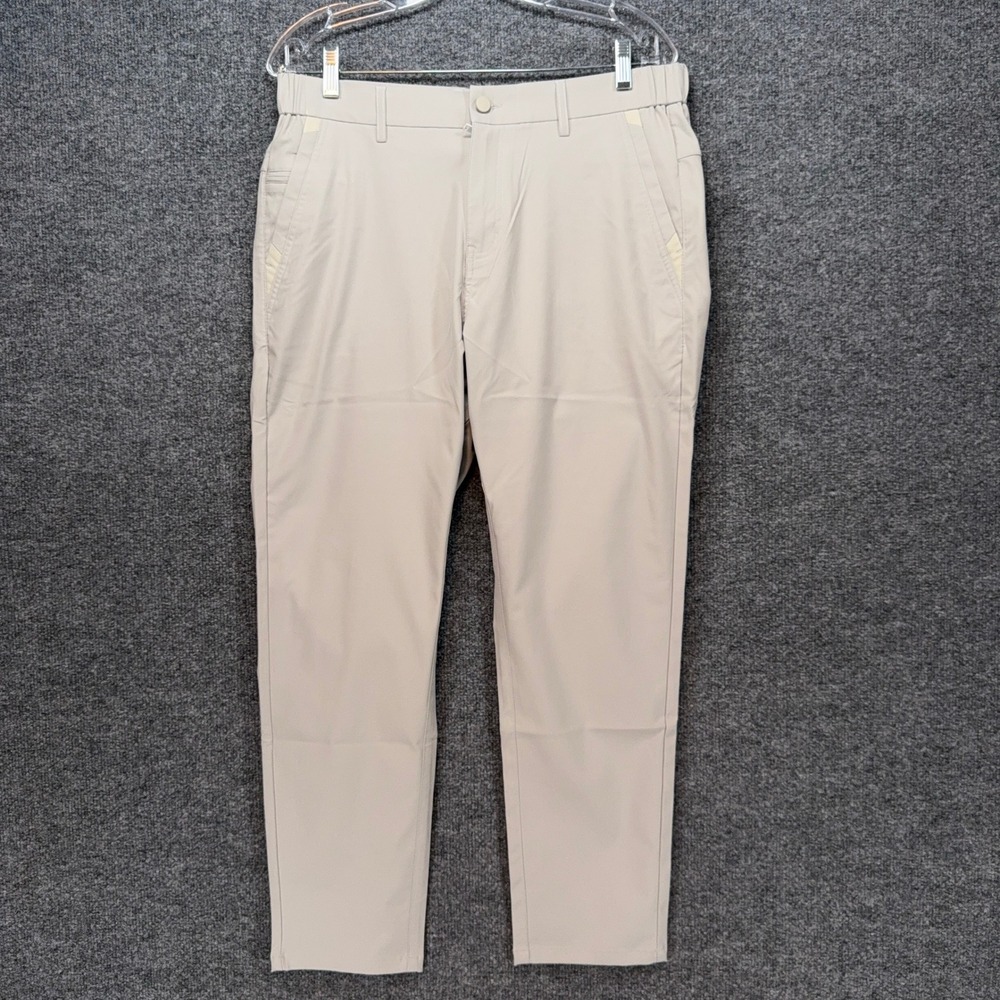 Jack Archer Jetsetter Pants Mens 32 Stone Tech‎ Stretch Travel Chino Casual